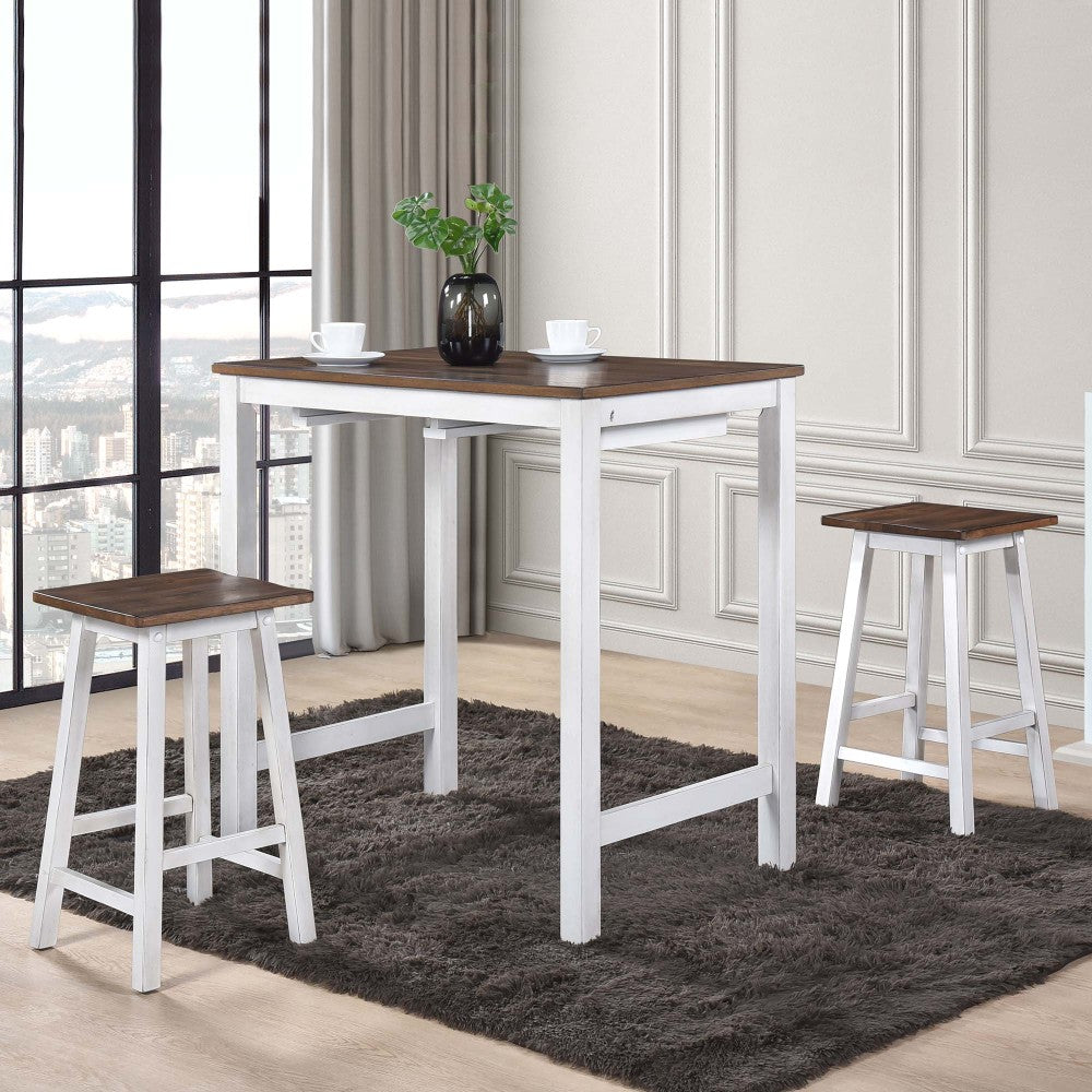 3 Pieces Counter Set Hanging Stool Easy To Clean For Small Space