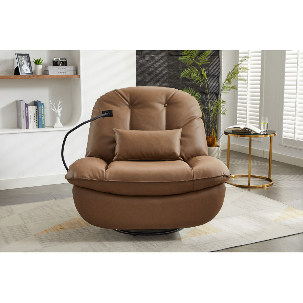 Power Recliner Swivel Glider USB Charger With Bluetooth Music Player Different Function Sleep Working Game and Leisure Model