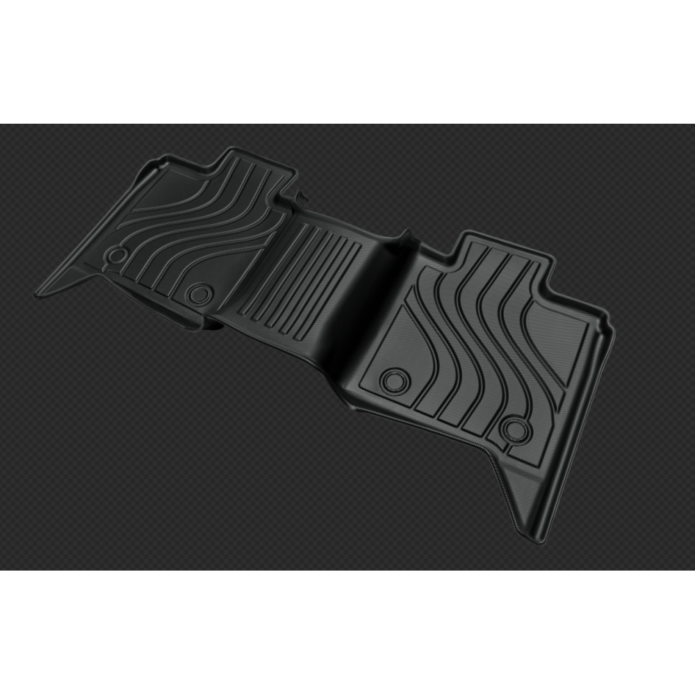 All-Weather TPE Front and Rear Row Floor Liners Floor Mats Fit for Toyota Tundra CrewMax Cab 2022-2025, Custom Fit Tundra Car Mats