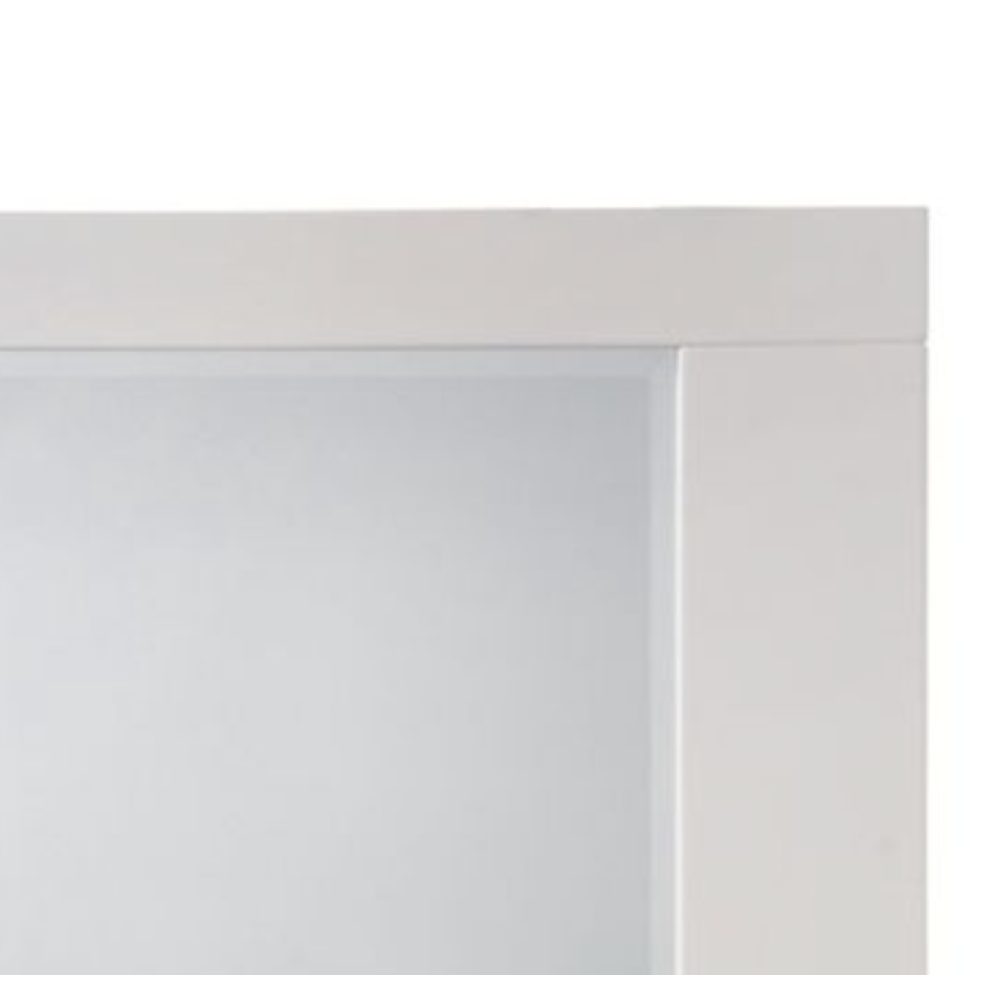 Naima II White High Gloss Finish Mirror