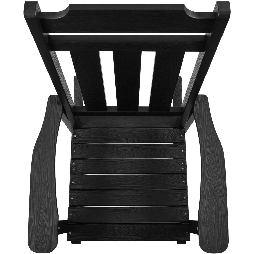 VEVOR Porch Rocker HIPS Outdoor Rocking Chair High Back 2 pcs 400 lbs Weight
