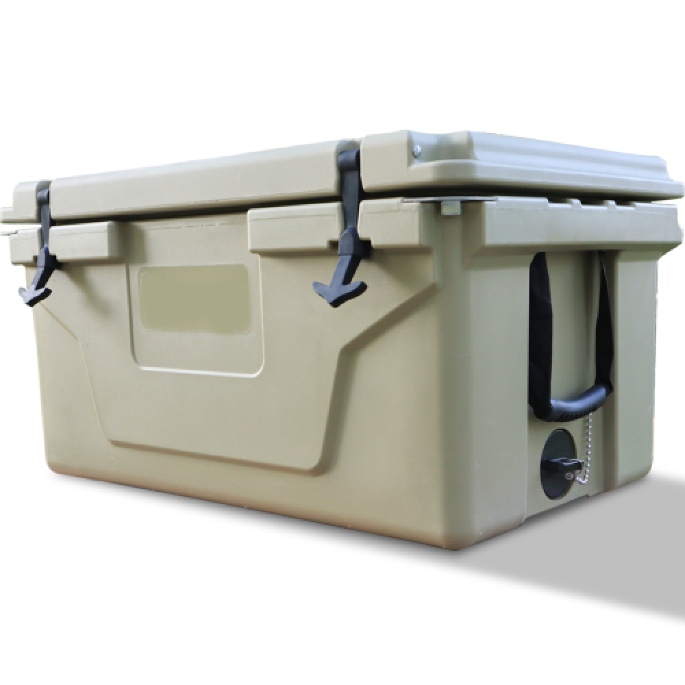 White outdoor Camping Picnic Fishing portable cooler 65QT Portable Insulated Cooler Box