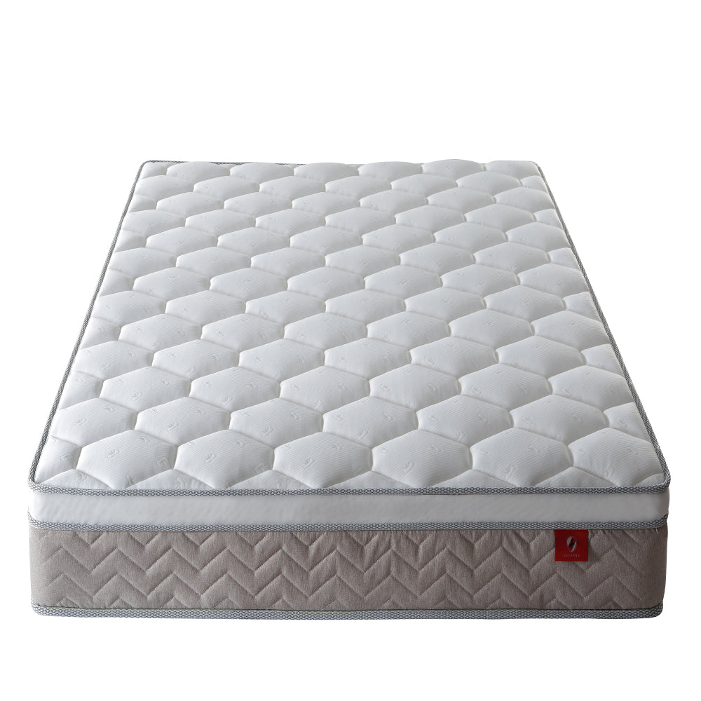 12 inch Hybrid Mattress in a Box,Individual Pocket coil, Medium Firm, Memory Foam Mattress