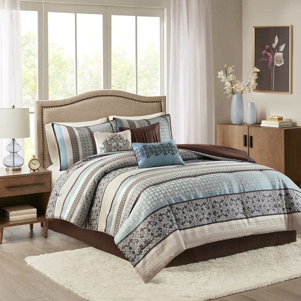 7 Piece Comforter Set Red Queen