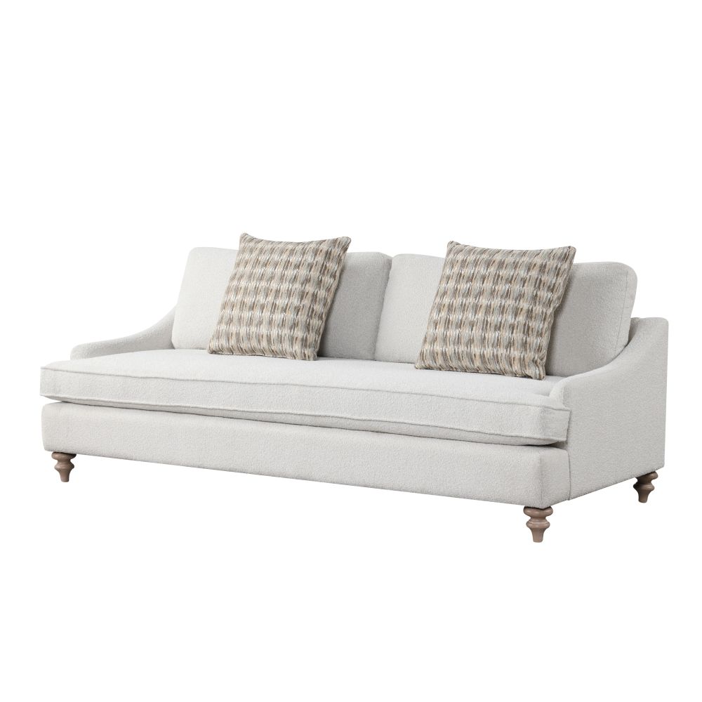 Loveseat Reversable Cushion with 2 Pillows