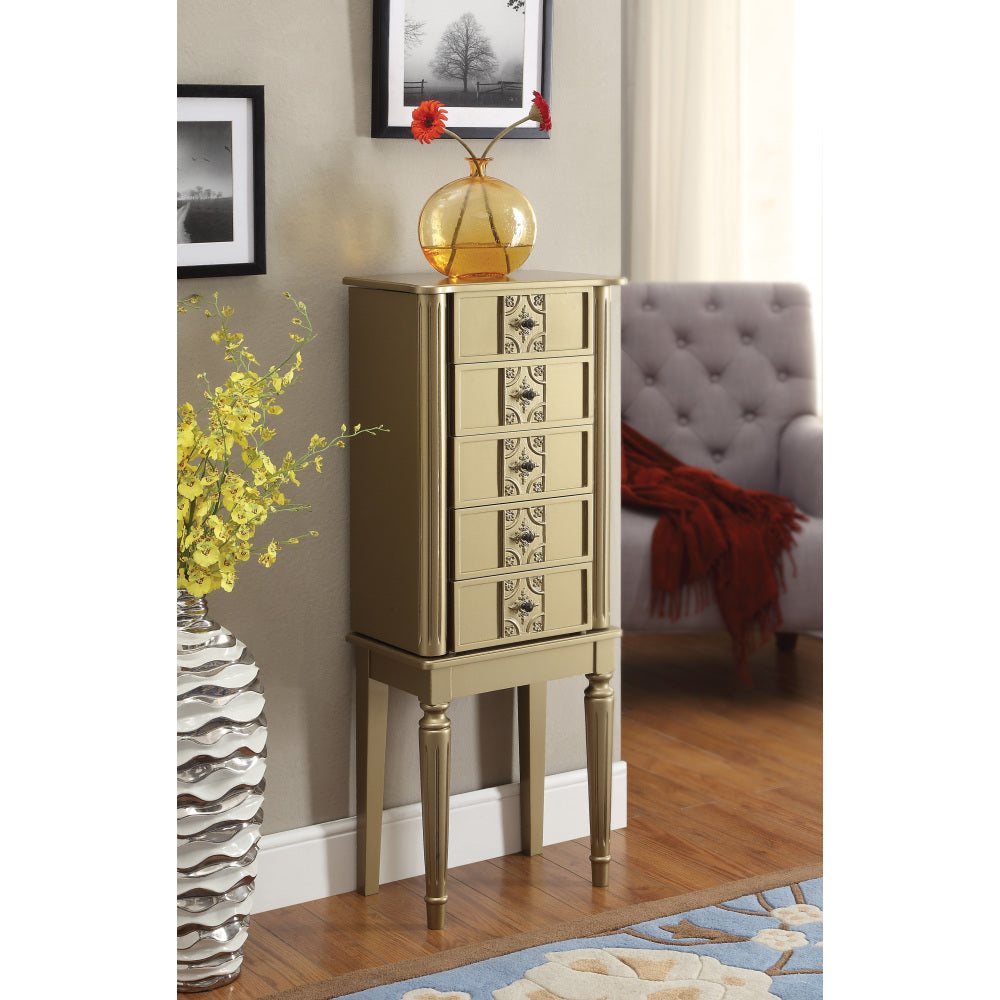 Talor White Finish Jewelry Armoire