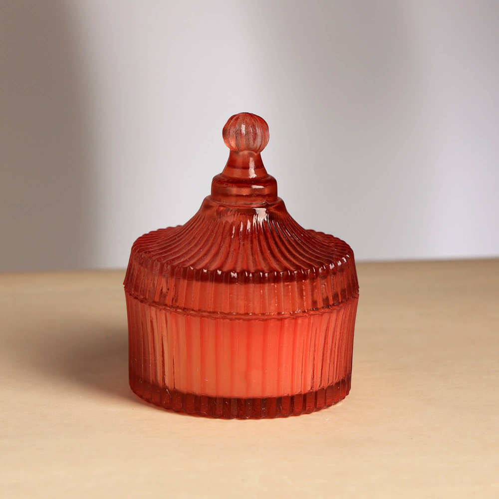Posh Radiance Scented Wax Candle - Orange