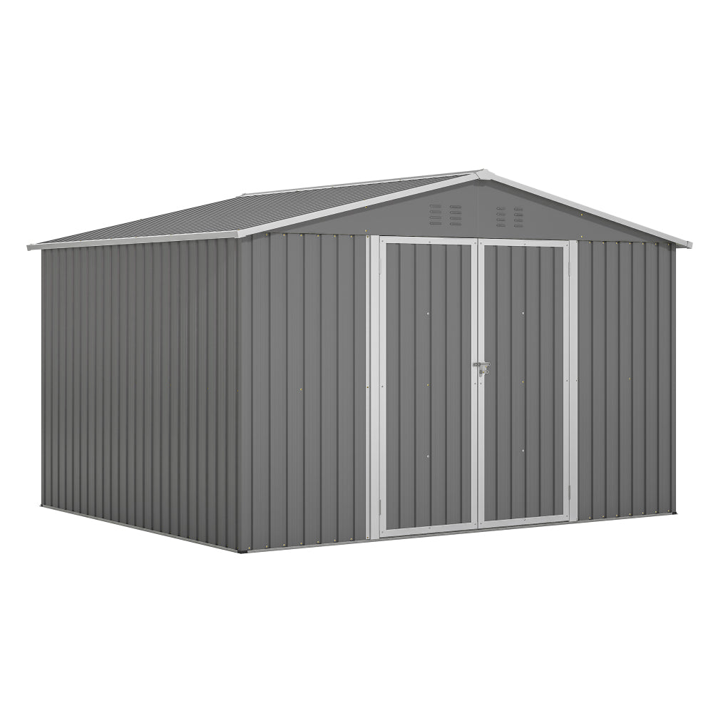 6 x 4 ft Outdoor Storage Shed, All Weather Tool Shed for Garden, Backyard, Lawn, Black