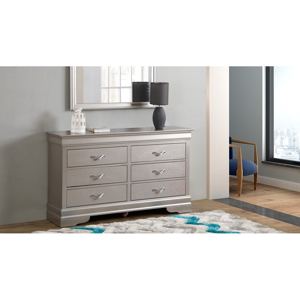 Lorana G6500-M2 Mirror2 , Silver Champagne