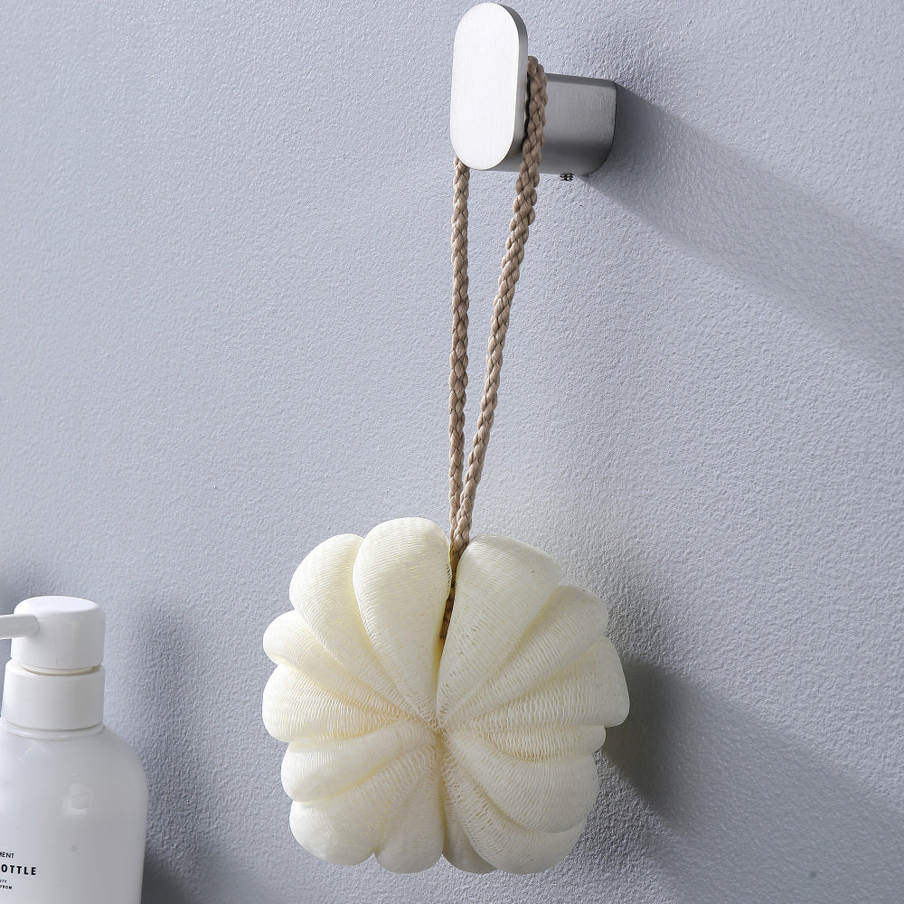 Brushed Nickel Bathroom Hardware Set Robe Hook Towel Rail Bar Rack Shelf Tissue Paper Holder Bathroom Accessories