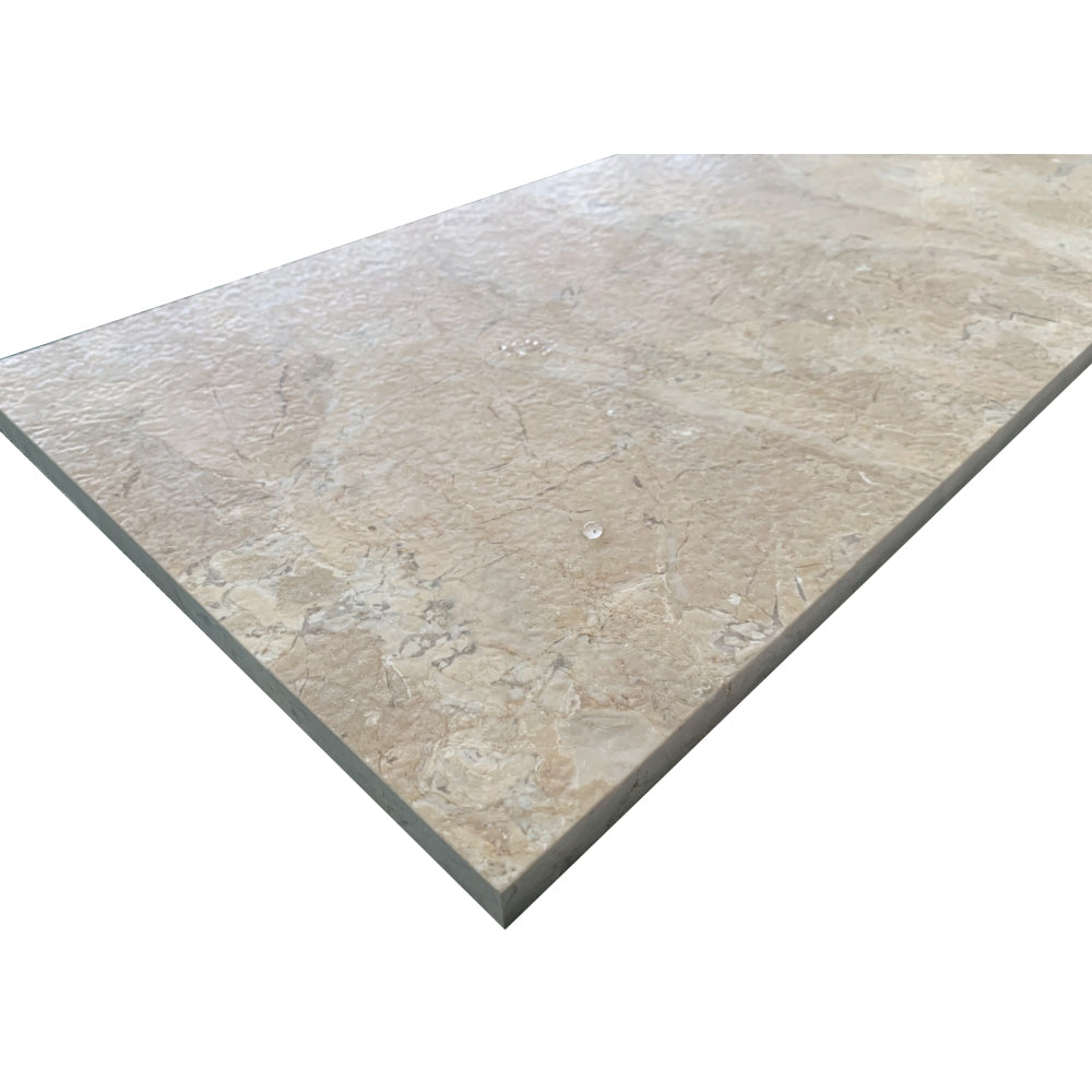 12*24 Gold Yellow Beige natural marble, for floor and wall, leather finished marble tile, natural stone, genuine marble, real marble, 1 box 4pcs