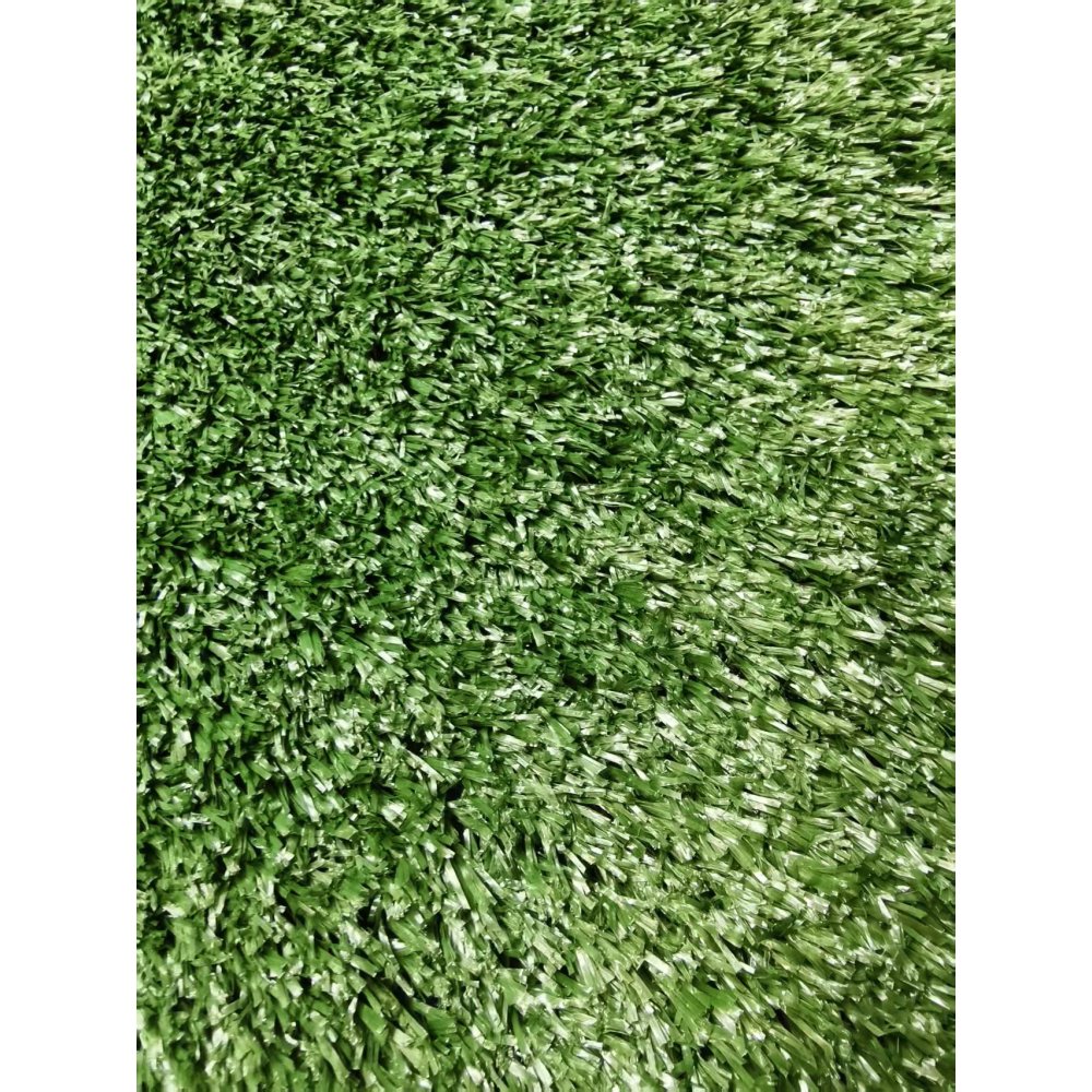 3ft x 16ft Premium Artificial Turf Mat with Drainage Holes. Thick Fake Grass with Rubber Backing, Ideal for Indoor/Outdoor Pet Areas, Garden, Lawn, Patio & Balcony Decor(Grass height 0.6 inches/1.5cm)