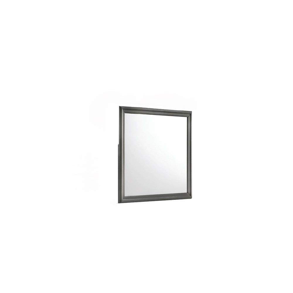 Blaze Modern Style Mirror Made with Wood in White (Only Mirror) same as G150108719 ( NJ inventory)