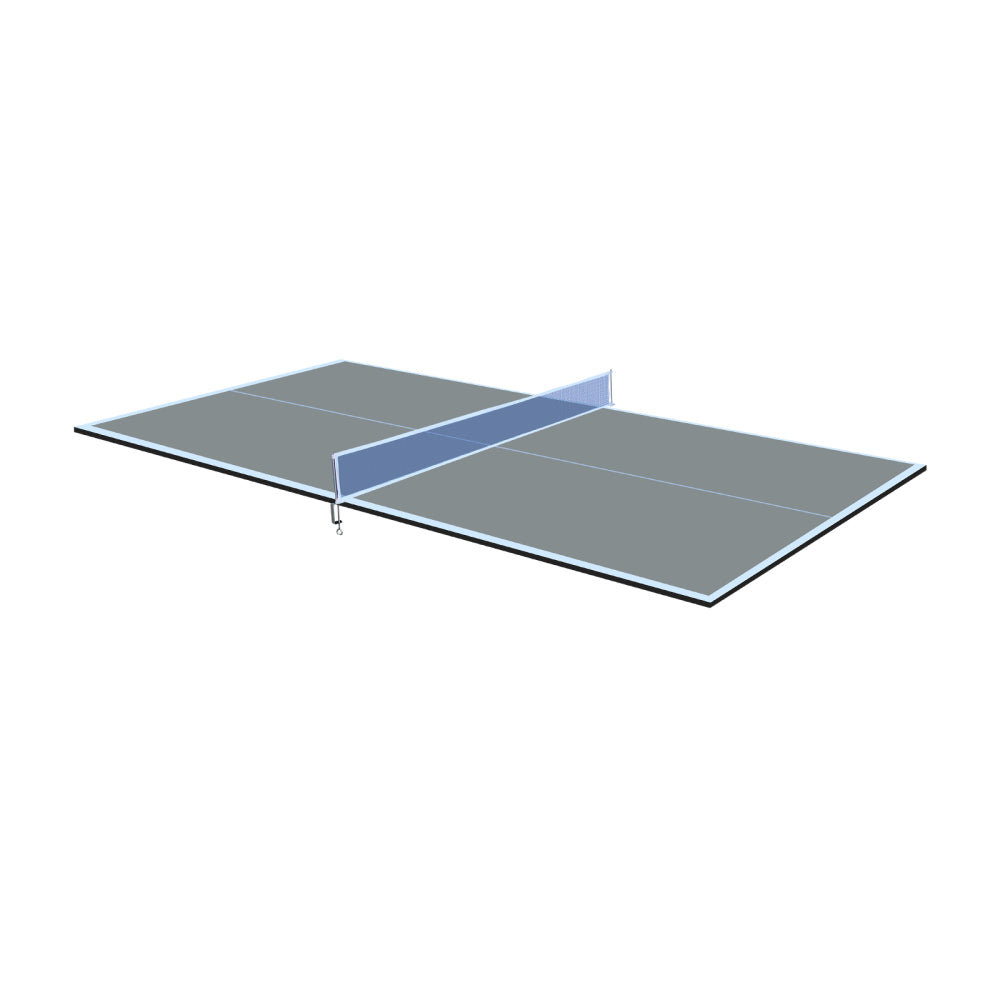 6*3ft Blue Mid-Size Ping Pong Conversion Top Foldable & Portable Table Tennis Table Top for Indoor Games
