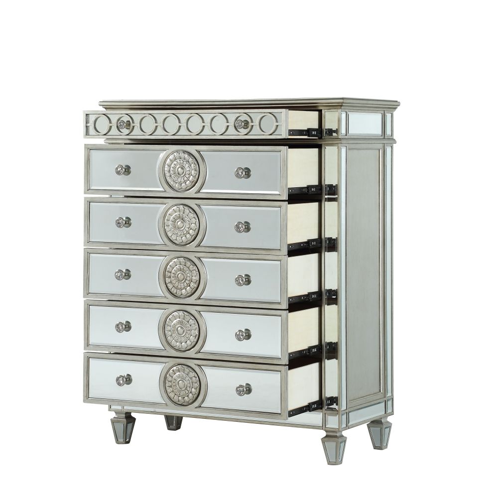 Varian Mirrored Finished Designed Mirror