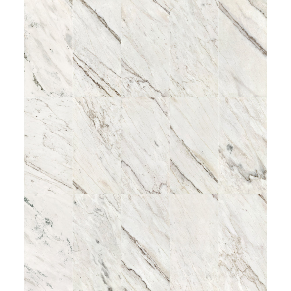 12*24 White marble, natural marble, for wall and floor, polished marble tile, natural stone, genuine marble, real marble, 1 box 4 pcs
