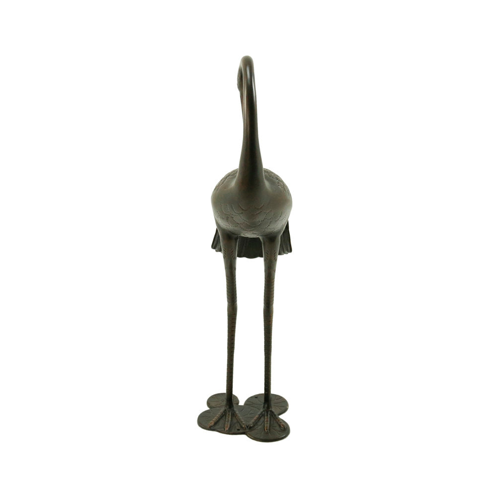 Sunny Outdoor 39 Inch Aluminum Crane, Shiny Copper