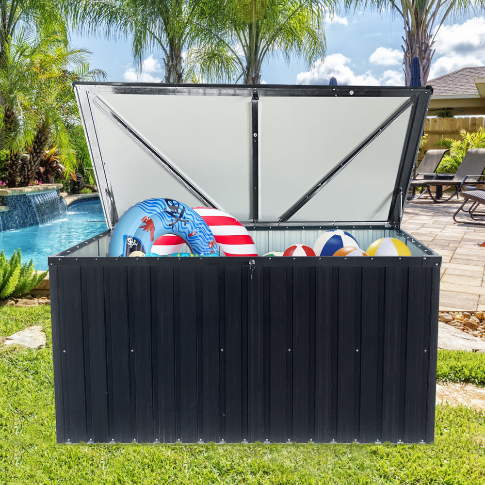 Out Door Metal Storage Box Store Medium