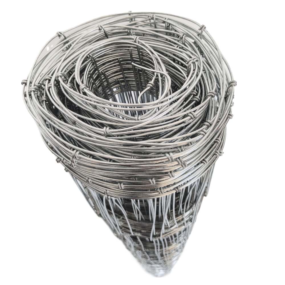 Farm Fence 5ft x 164ft 14Gauge Heavy Zinc Coating Cattle Fence,Galvanized Field Wire Fencing Deer Fence,Goat Fence,Hog Wire Fencing for Yard Livestock & Animals Protection