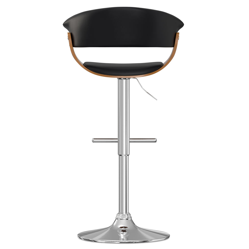 Sheldon - Adjustable Swivel Bar Stool - Black