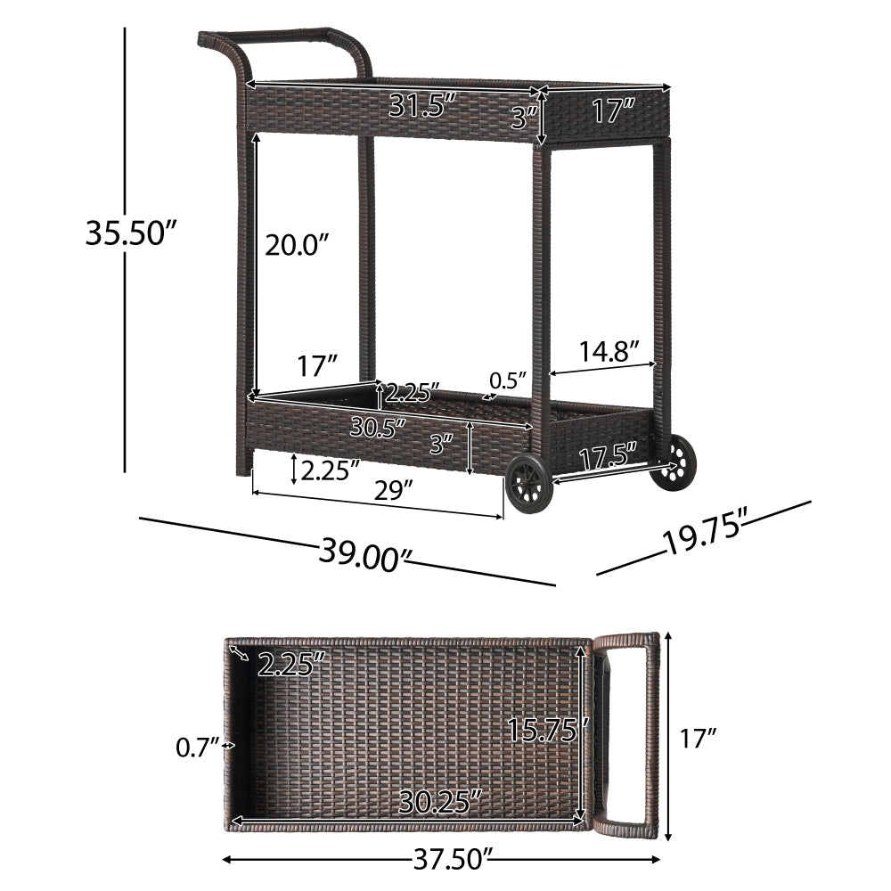SAVONA BAR CART