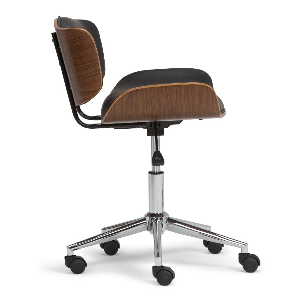 Dax - Bentwood Office Chair - Black / Natural