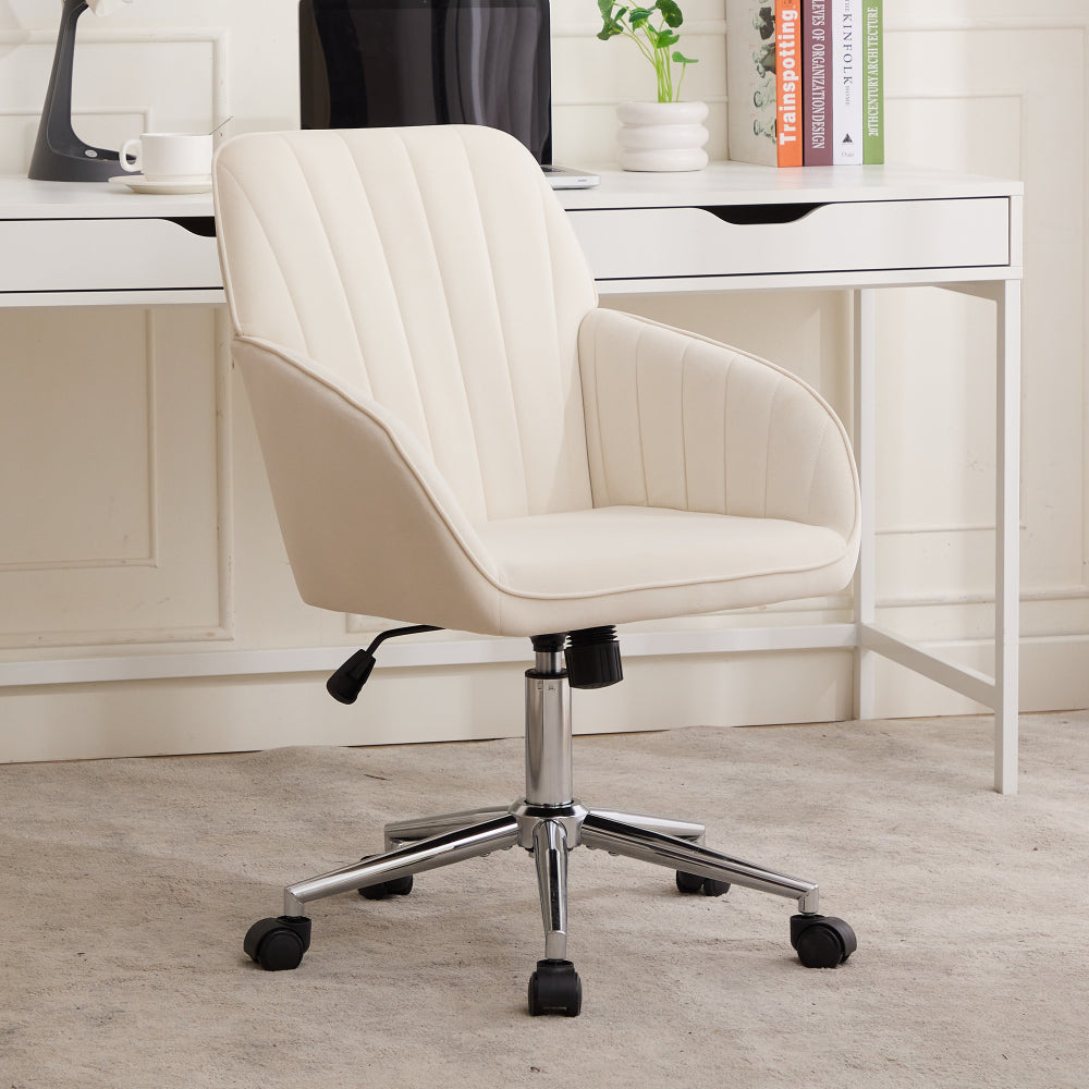 TY Adjustable Office Chair, Home Bedroom, Ergonomic Swivel Chair, Backrest Seat, Comfortable for Long Sitting