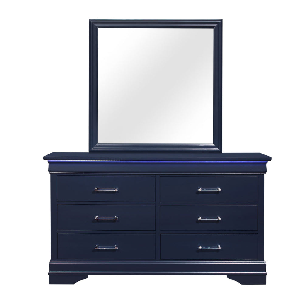 CHARLSTON BLUE MIRROR