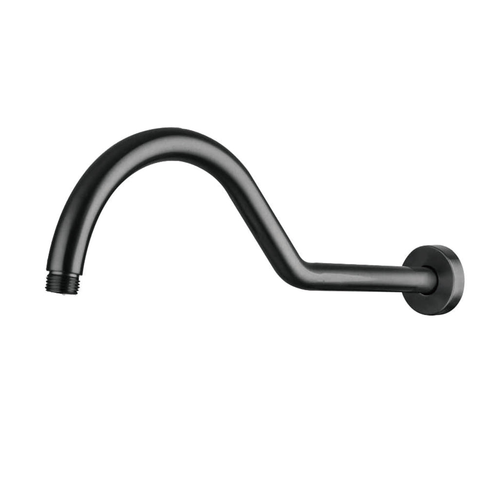 8" Ceiling Mounted Shower Arm with Flange, Brushed Nickel