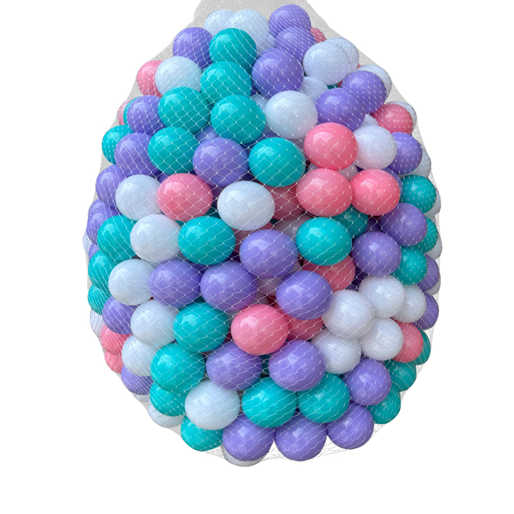 Ball Pit Balls 200 Count for Kids, Colorful Phthalate Free BPA Free Baby Toddler Play Balls for Kids Toddlers - Safe, Crushproof, Lightweight, Durable Spheres-Purple