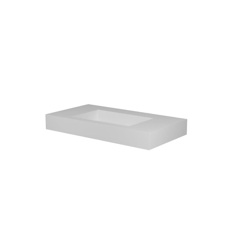 Stone Resin Solid Surface Bathroom Vanity Basin Sink
