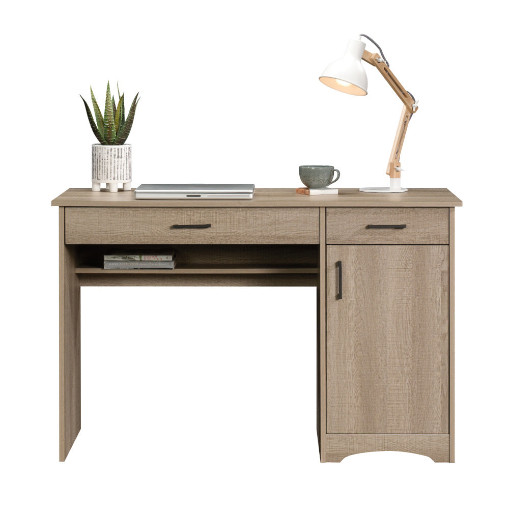 Computer Desk, Brown finish