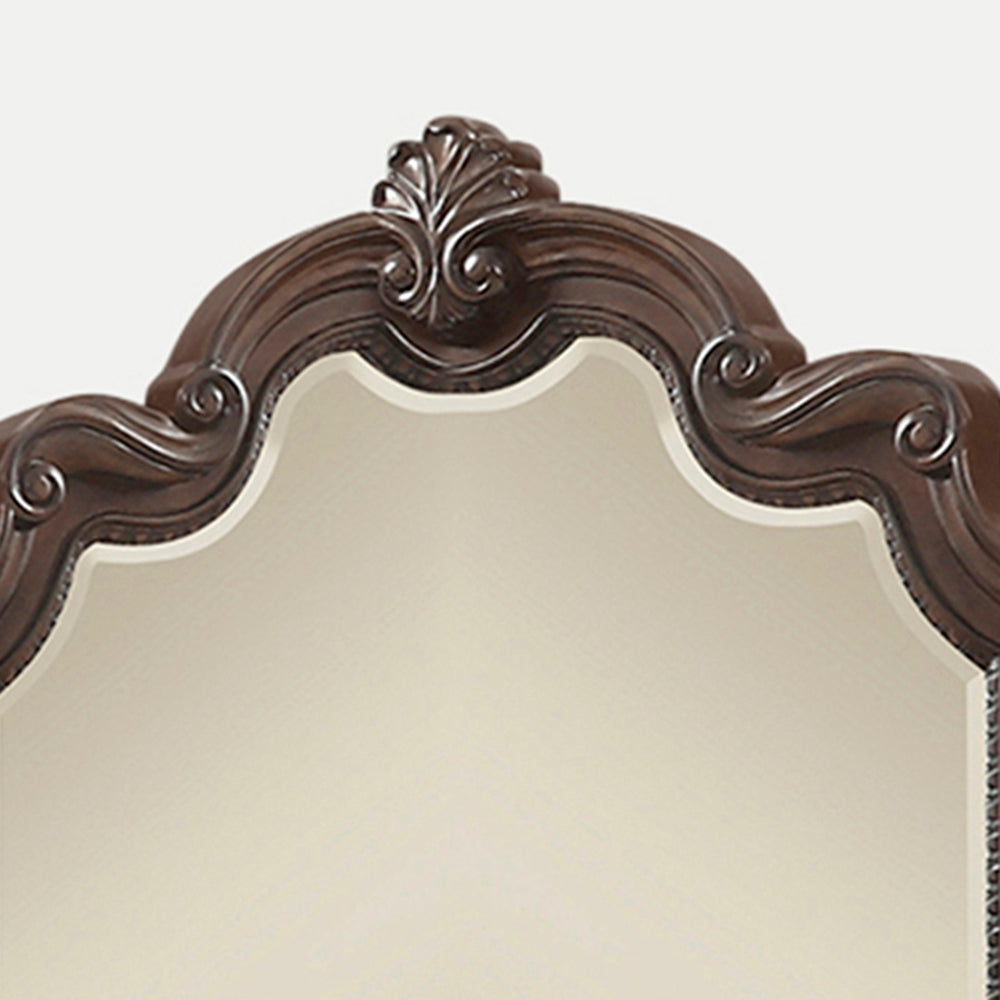 Mohogany Ornate Mirror
