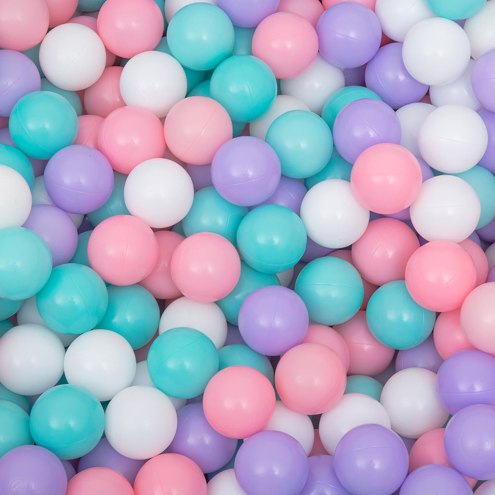 Ball Pit Balls 1000 Count for Kids, Colorful Phthalate Free BPA Free Baby Toddler Play Balls for Kids Toddlers - Safe, Crushproof, Lightweight, Durable Spheres-Purple