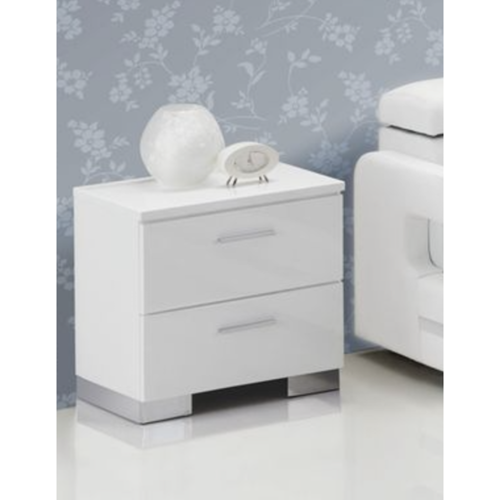 Lorimar White Finish Mirror