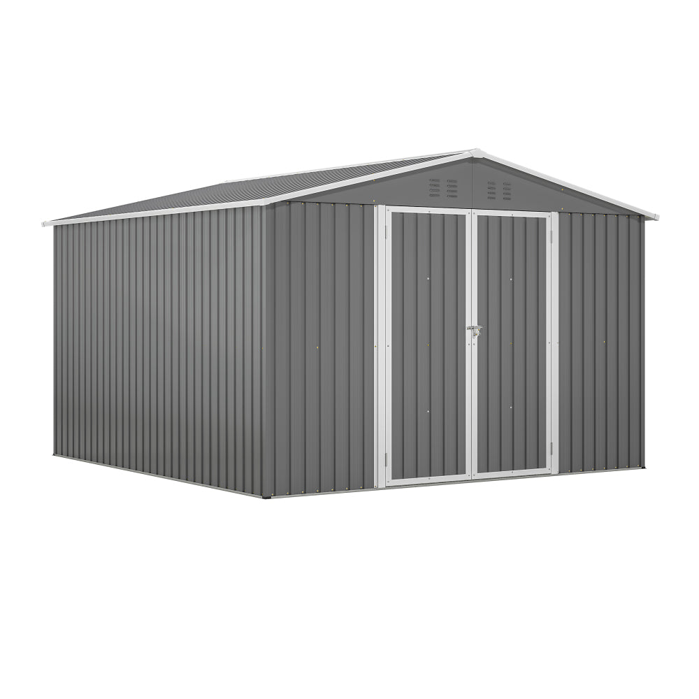 6 x 4 ft Outdoor Storage Shed, All Weather Tool Shed for Garden, Backyard, Lawn, Black