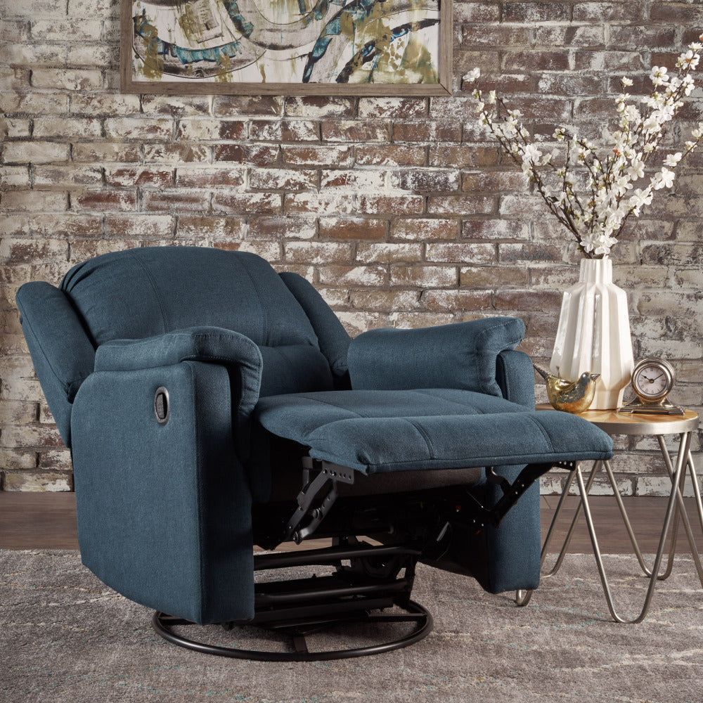 GLIDER RECLINER WITH SWIVEL