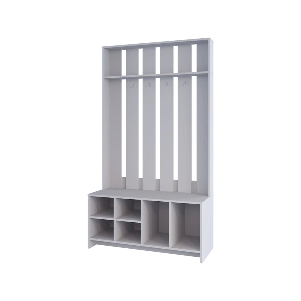 Smoke Hall Tree Open Storage and Coat Space