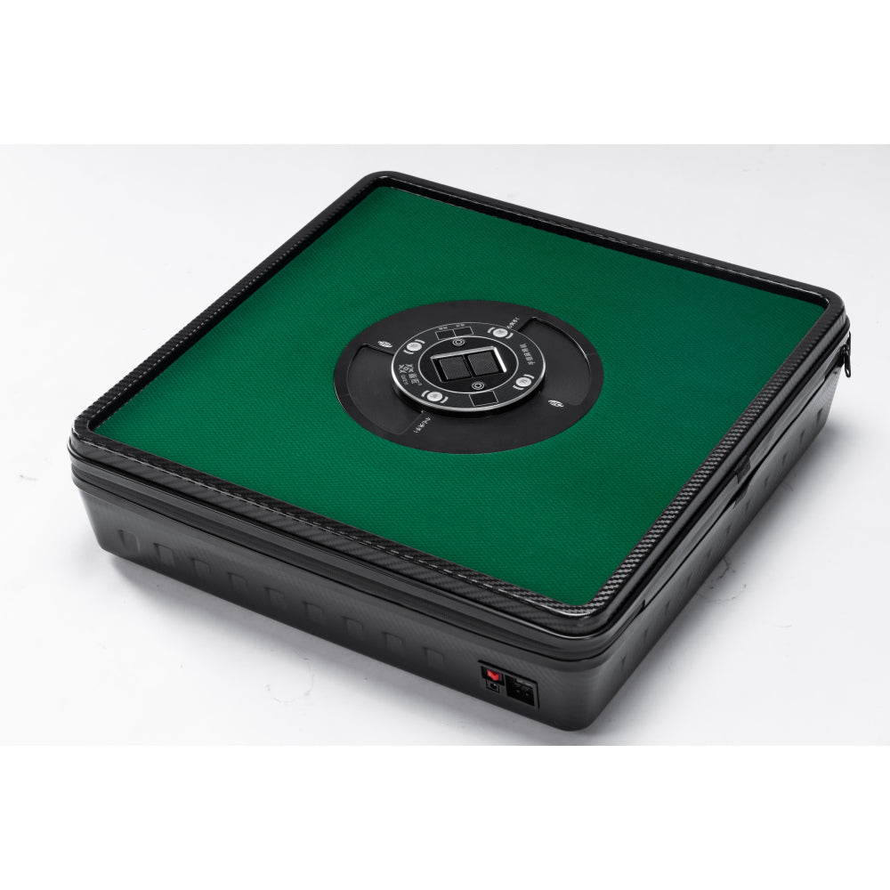 Portable Mahjong Machine, Hand-held, Mini-Mahjong, Safe,Suitable for Outdoor Play, Black