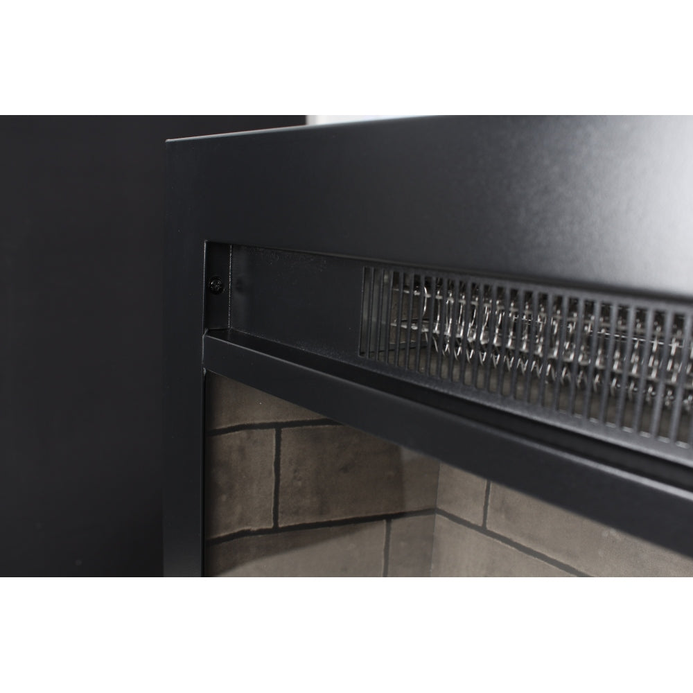 28 inch  Electric Fireplace Insert, multicolored flames