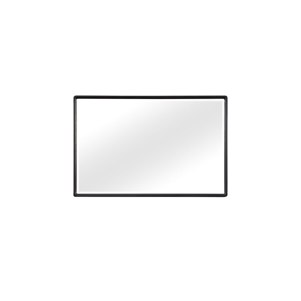 Square Mirror With Knotty Oak