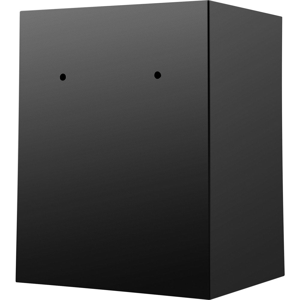 Digital Depository Safe 1.7 Cubic Feet Made of Carbon Steel Electronic Code Lock Depository Safe with Deposit Slot with Two Emergency Keys Depository Box for Home Hotel Restaurant and Office