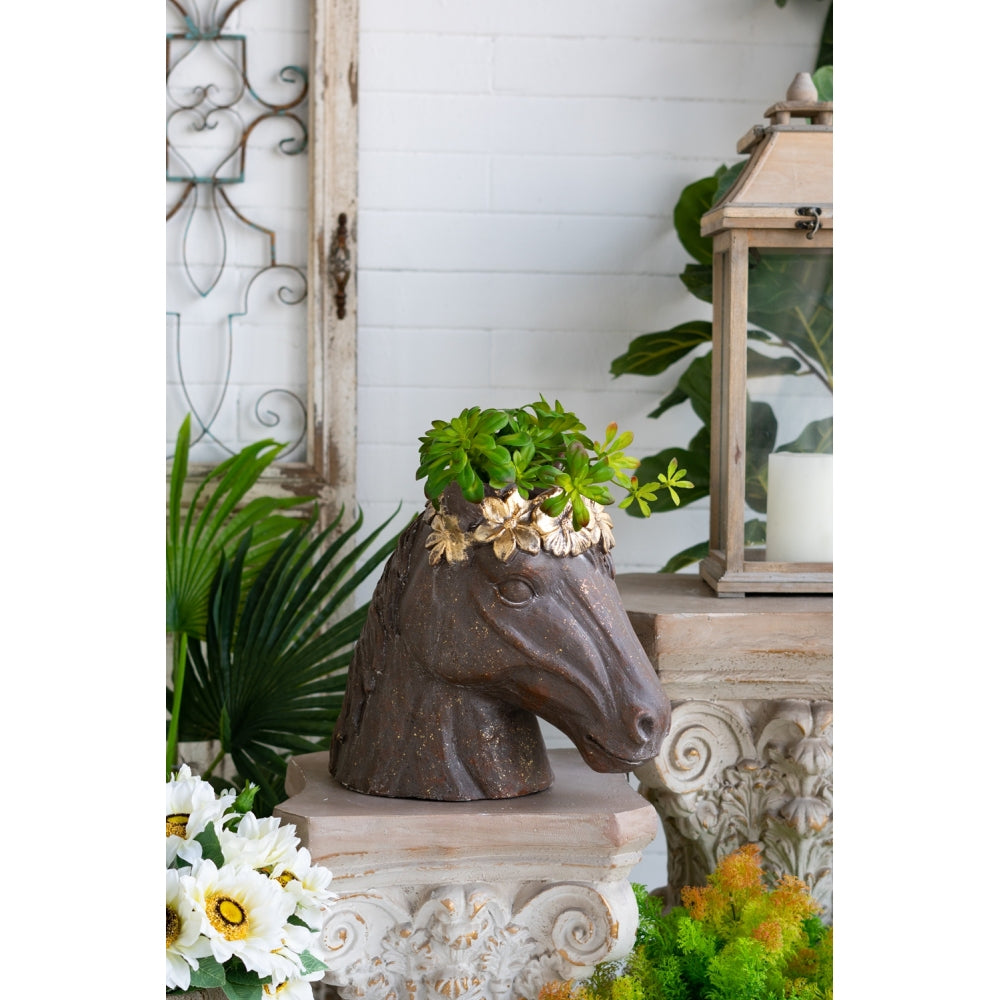 7.5x5.5x8.7" Sitting Cocker Spaniel Figurine with Natural Beige Finish