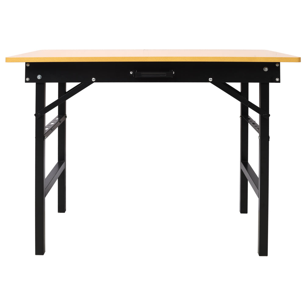 Portable Folding Work Table with Measuring Tape and Angle Finder,Portable Folding Workbench,Workshop Tool Bench,With Handle