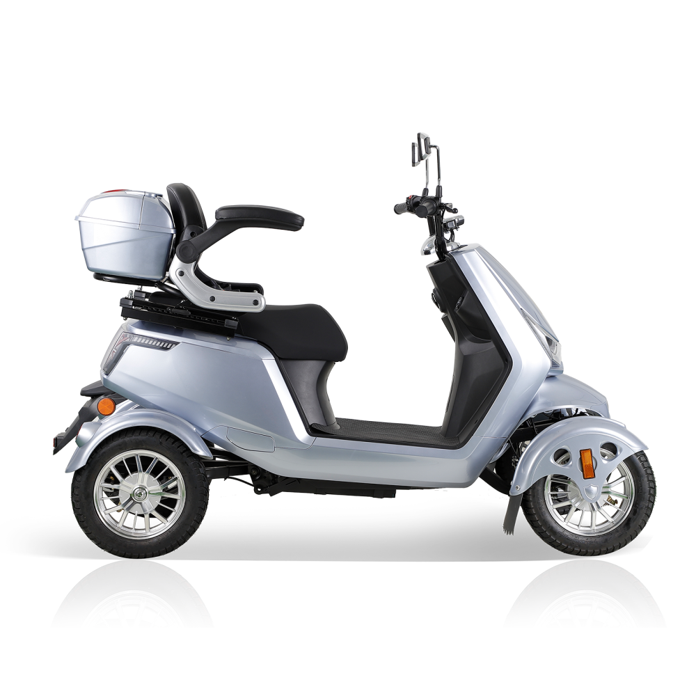 Mobility Scooters for Seniors and Adults,Powered Mobility Scooters with Multiple Storage Space,Recreational Electric Mobility Scooter, full LED Lighting