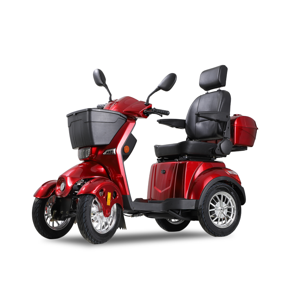 Mobility Scooters for Seniors  500lbs Capacity  800W All Terrain Electric Powered Mobility Cart   Heavy Duty Mobility Scooter