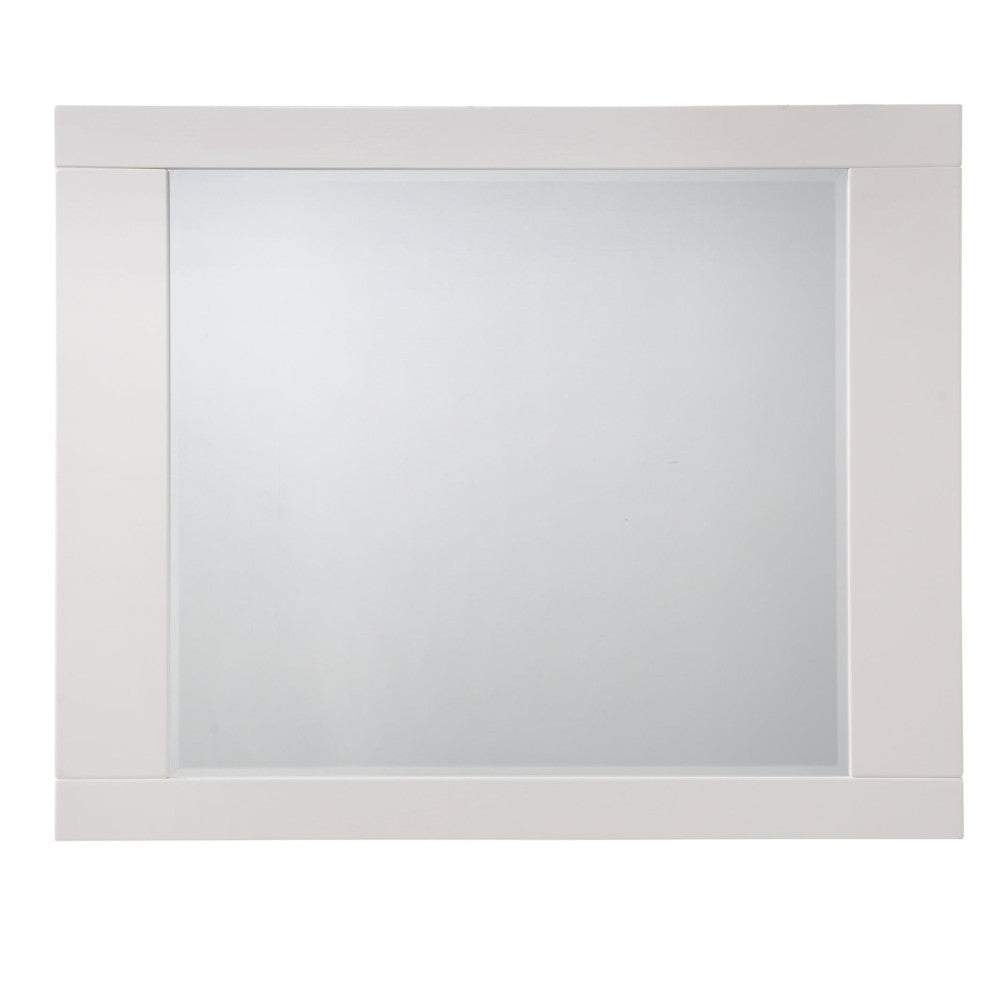 Naima II White High Gloss Finish Mirror