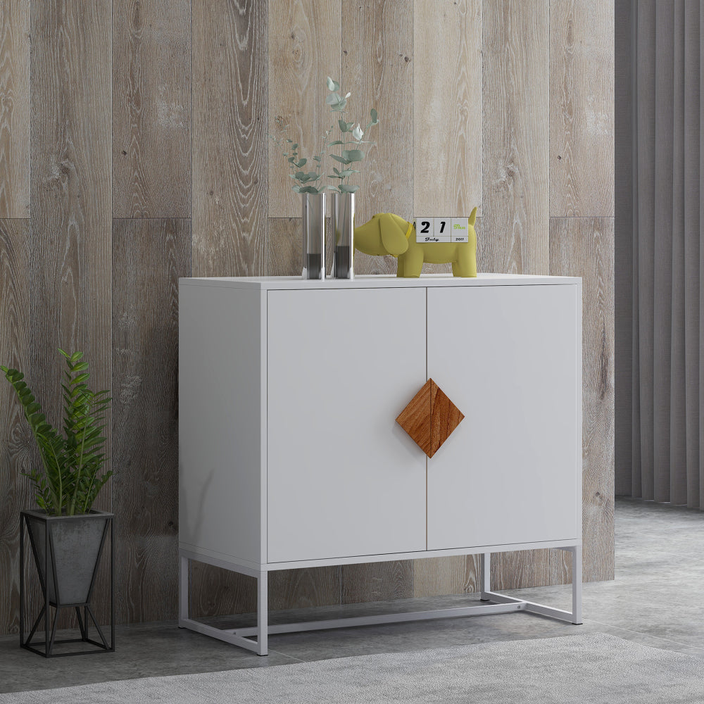 Solid wood special shape square handle design with 4 drawers bedroom furniture dressers