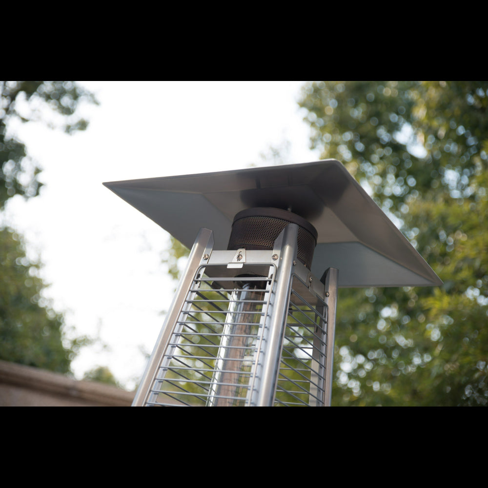 Quartz Glass Tube Patio Heater, Visual Flame Heater, 40000BTU