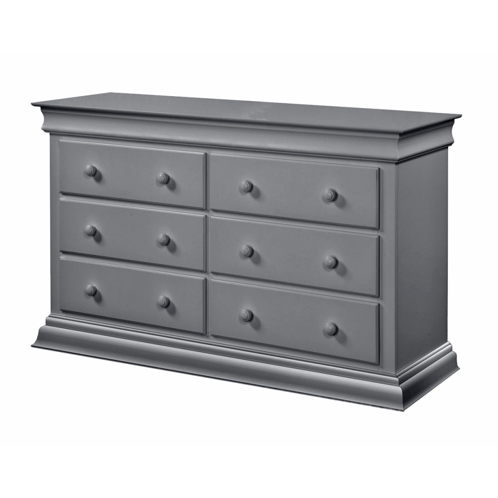 Universal 6 Drawer Dresser Gray
